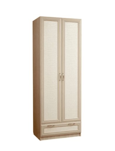 Шкаф 2-х дверный для платья с ящиками VIP-8 Визит 16 ЛДСП